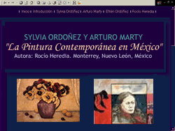 LA PINTURA CONTEMPORANEA EN MEXICO - SYLVIA ORDO�EZ, PINTORA  FIGURATIVA, ARTURO MARTY, PINTOR SURREALISTA