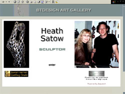 Heath Satow, escultor - ENTREVISTA. INTERVIEW WITH THE ARTIST HEATH SATOW 