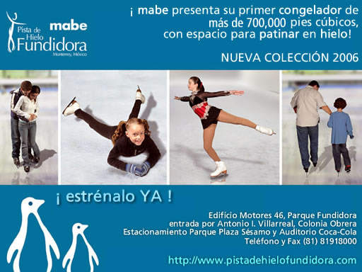 PISTA DE HIELO FUNDIDORA - ubicada en el Parque Fundidora - � VISITALA !